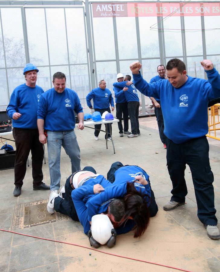 Fotos: Así ha sido la mascletà del primer domingo de marzo