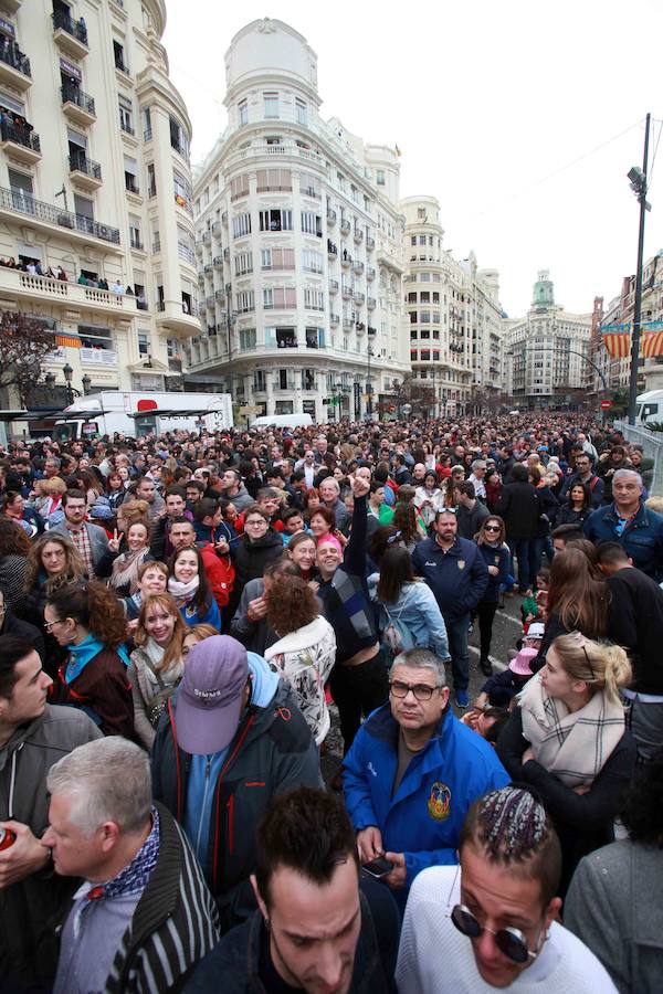 Fotos: Así ha sido la mascletà del primer domingo de marzo