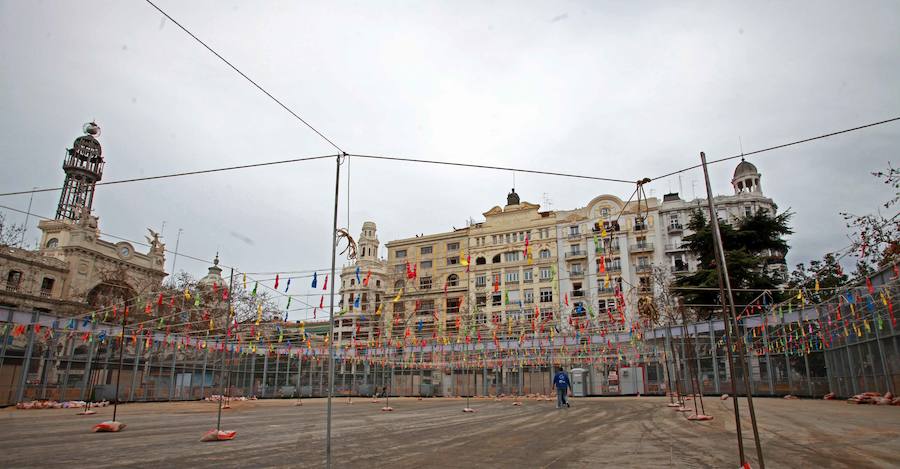 Fotos: Así ha sido la mascletà del primer domingo de marzo
