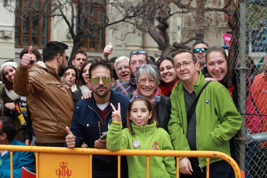 Fotos: Así ha sido la mascletà del primer domingo de marzo