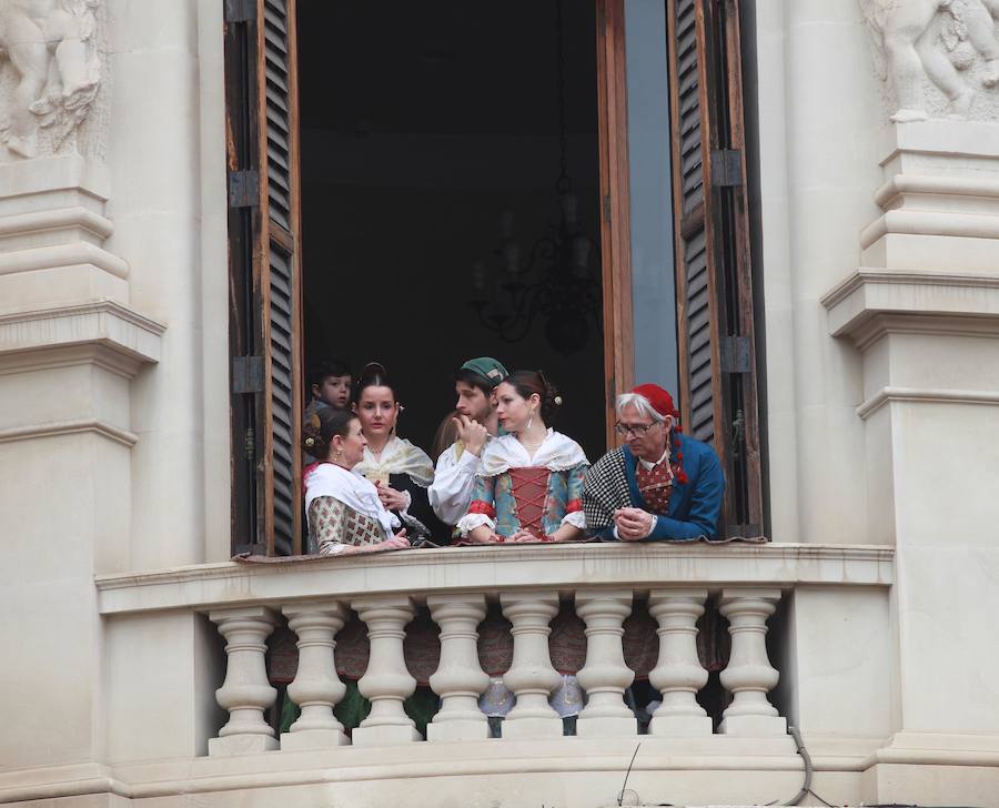 Fotos: Así ha sido la mascletà del primer domingo de marzo