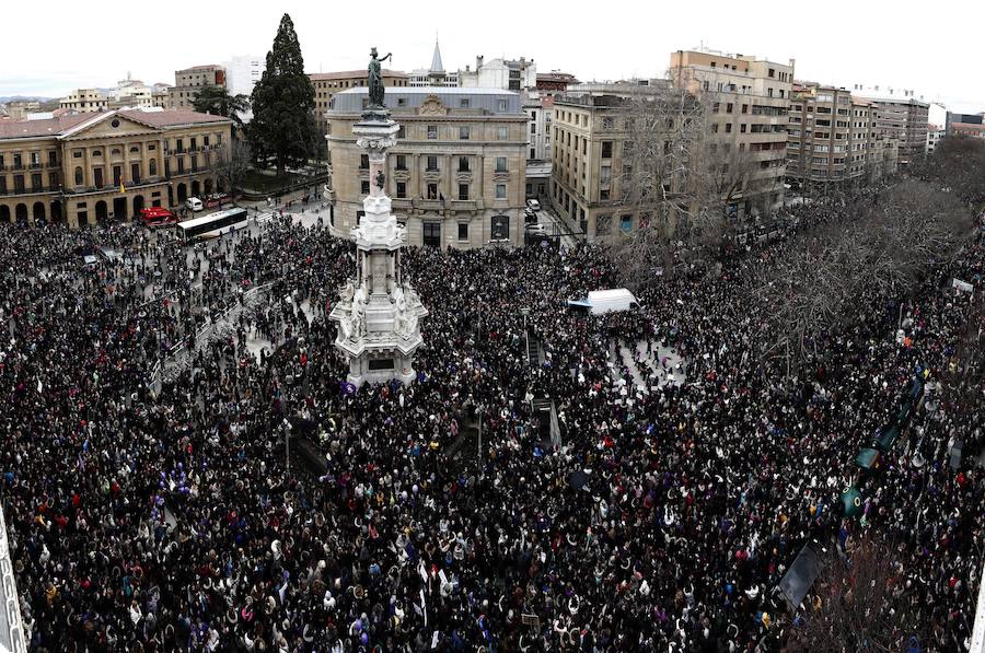 La jornada de huelga transcurre sin incidencias por todo el territorio.