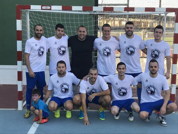 El equipo de Darastaff de Beniarbeig, que se impuso a Restaurante Miguel Juan de Dénia. 