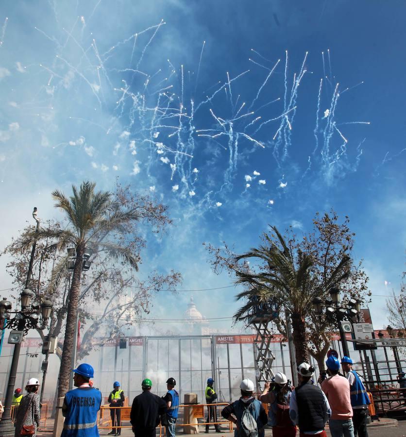 Fallas 2018: Fotos: Fotos de la mascletà del once de marzo a cargo de Pirotecnia Tomás de Benicarló