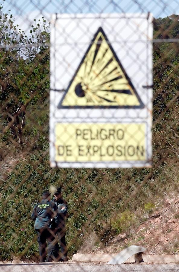 Fotos: Fotos de la explosión en la pirotecnia Ricardo Caballer en Olocau