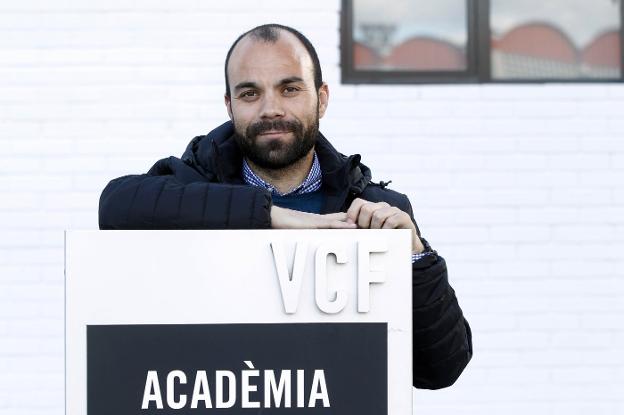Luis Vicente Mateo, director de la Academia del Valencia CF