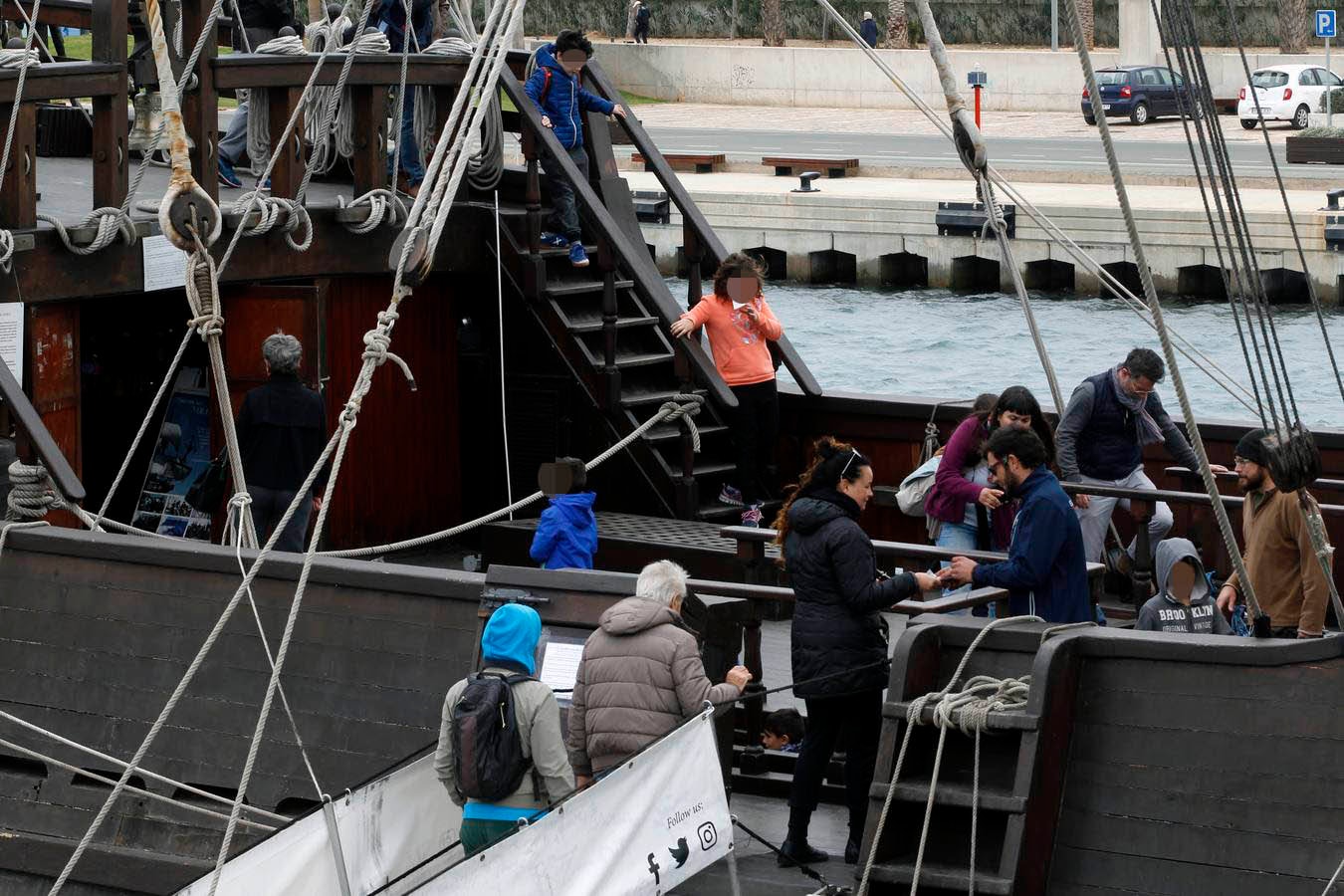 El Galeón Andalucía, atracado en el Veles e Vents-La Marina de Valencia, puede ser visitado los días 15 al 19 de marzo de 10 a 19 horas. La entrada es de seis euros por adulto y de tres para niños de entre 5 y 10 años.