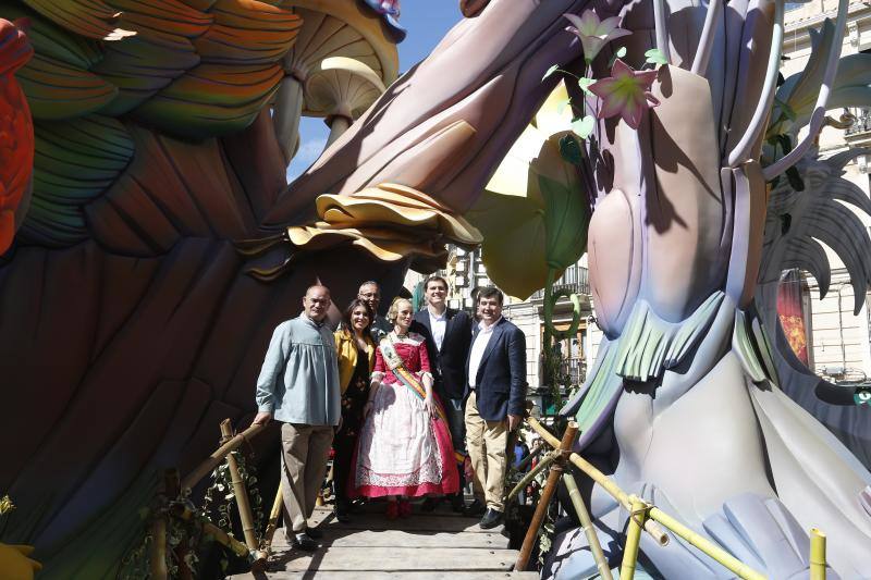 Fotos: Fotos de Albert Rivera en las Fallas de Valencia