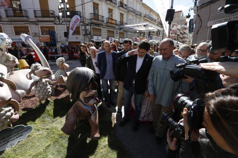 Fotos: Fotos de Albert Rivera en las Fallas de Valencia