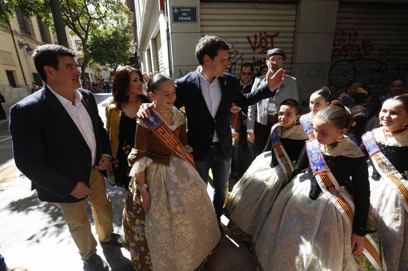 Fotos: Fotos de Albert Rivera en las Fallas de Valencia