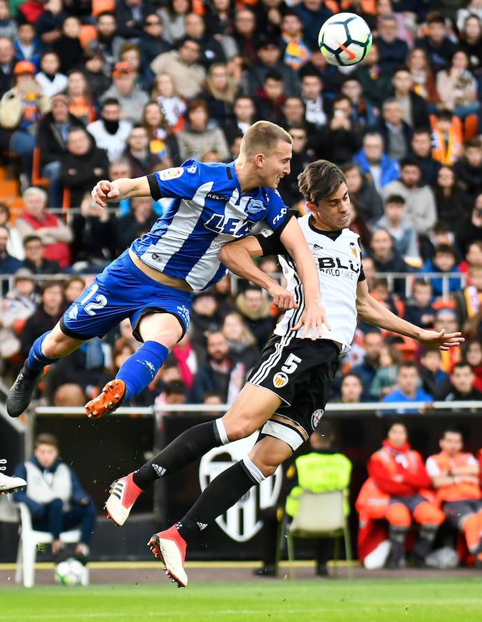 Estas son las imágenes que deja el partido de la jornada 29 de Liga en Mestalla