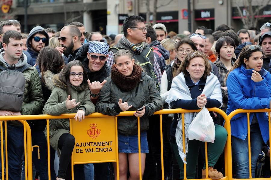 Fotos: Búscate en la mascletà del 19 de marzo de las Fallas 2018