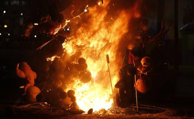 Falla municipal infantil de las Fallas 2018.