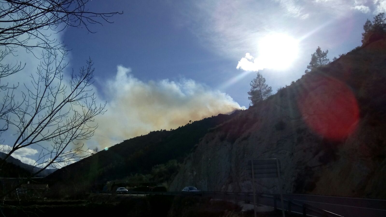 Fotos: Incendio forestal en el Collado de Arenoso de Montán (Castellón)