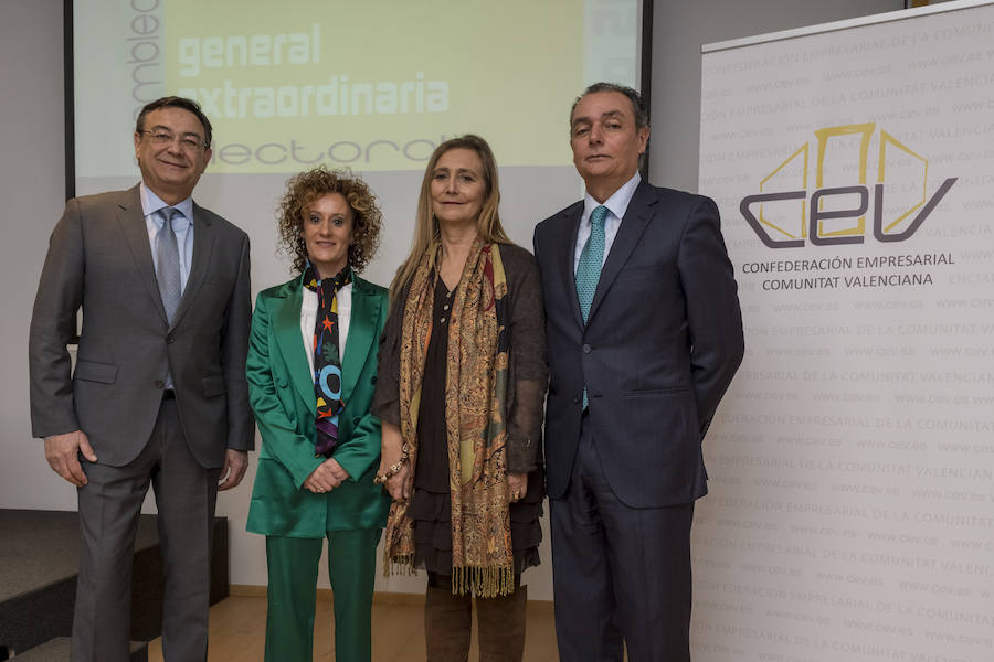 Eva Blasco, Rosana Perán y Sebastián Pla afrontan la presencia en Valencia, Alicante y Castellón con un mensaje de unidad autonómico