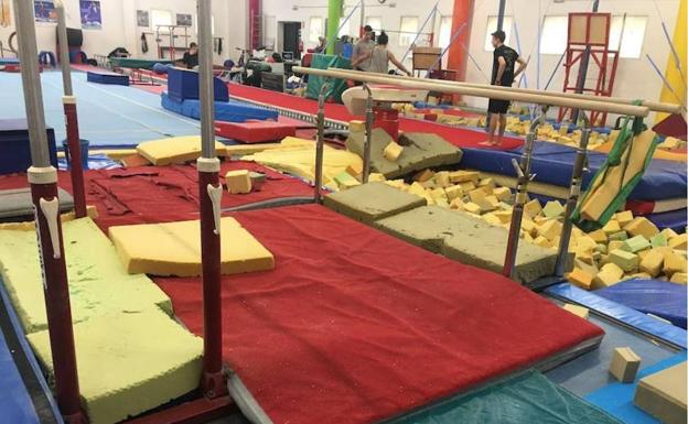 Instalaciones del Club de Gimnasia Antares.