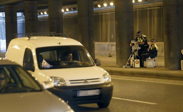 Imagen de archivo del radar de la Policía Local de Valencia.