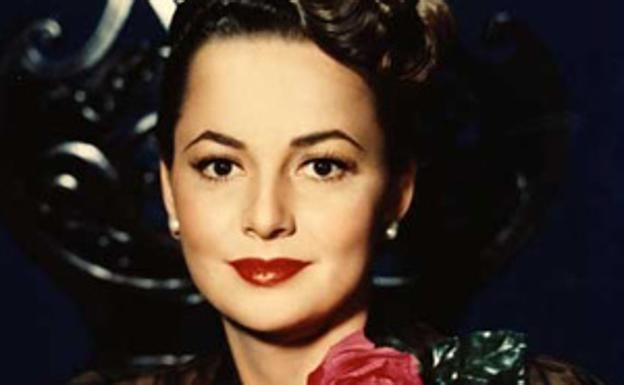 Olivia de Havilland. 