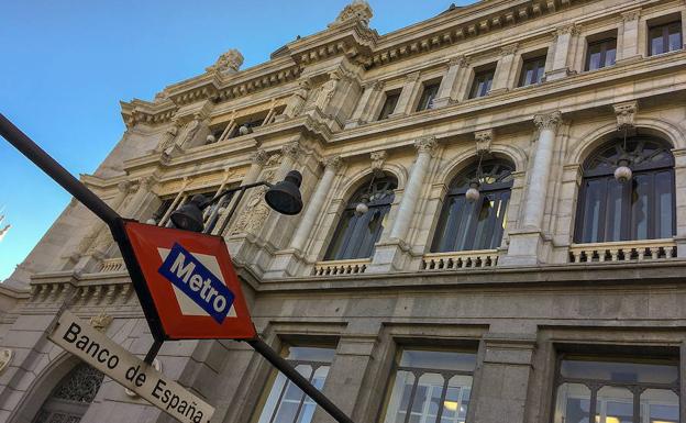 Sede del Banco de España en Madrid.