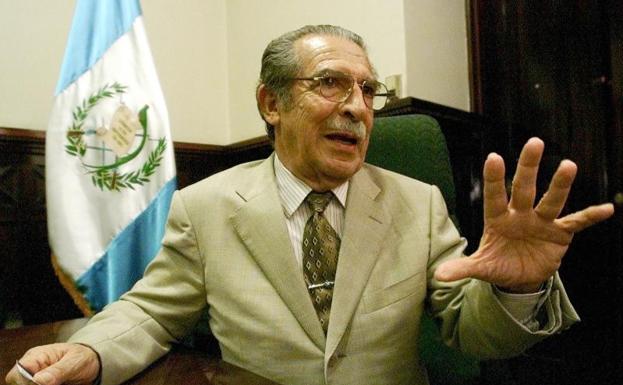 El exdictador de Guatemala Efraín Ríos Montt, en una imagen de archivo.