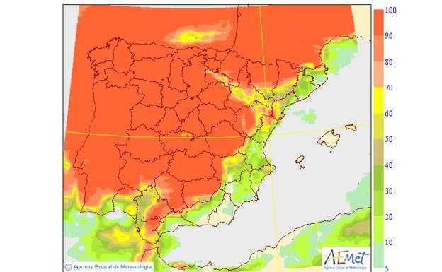 Previsión del tiempo hoy en Valencia, Alicante y Castellón