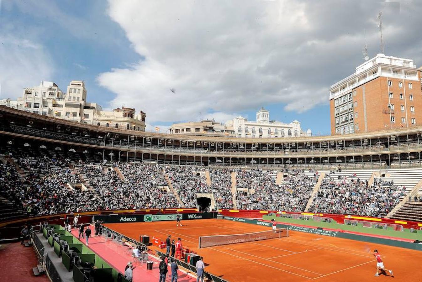 Fotos: Entrenamientos de la Copa Davis en Valencia