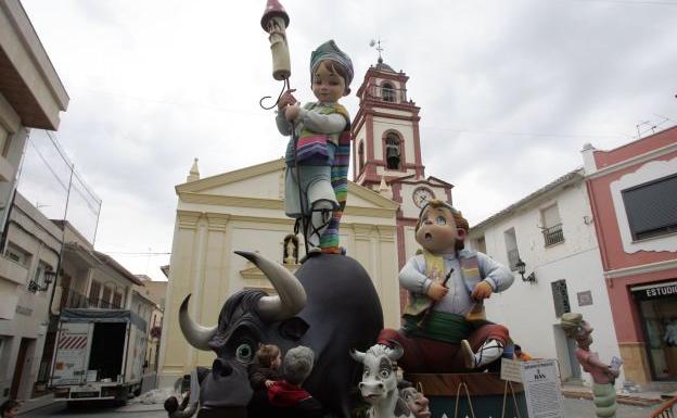 Falla de Montserrat en el año 2013.