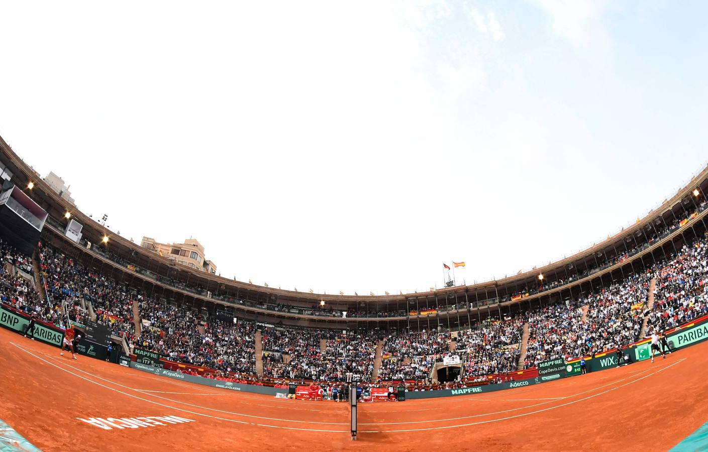 Rafa Nadal y Philipp Kohlschreiber, los protagonistas del segundo partido de la elminatoria de la Copa Davis entre España y Alemania. 