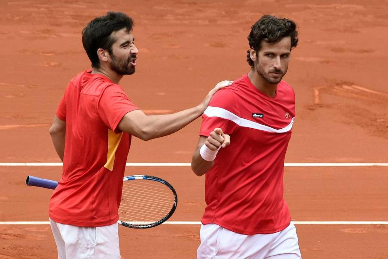 Fotos: Fotos del duelo de dobles en la Copa Davis