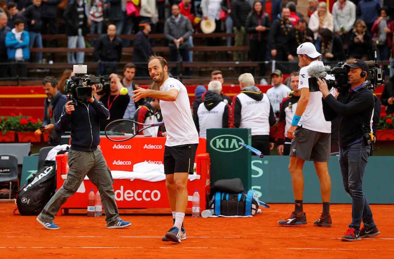 Fotos: Fotos del duelo de dobles en la Copa Davis