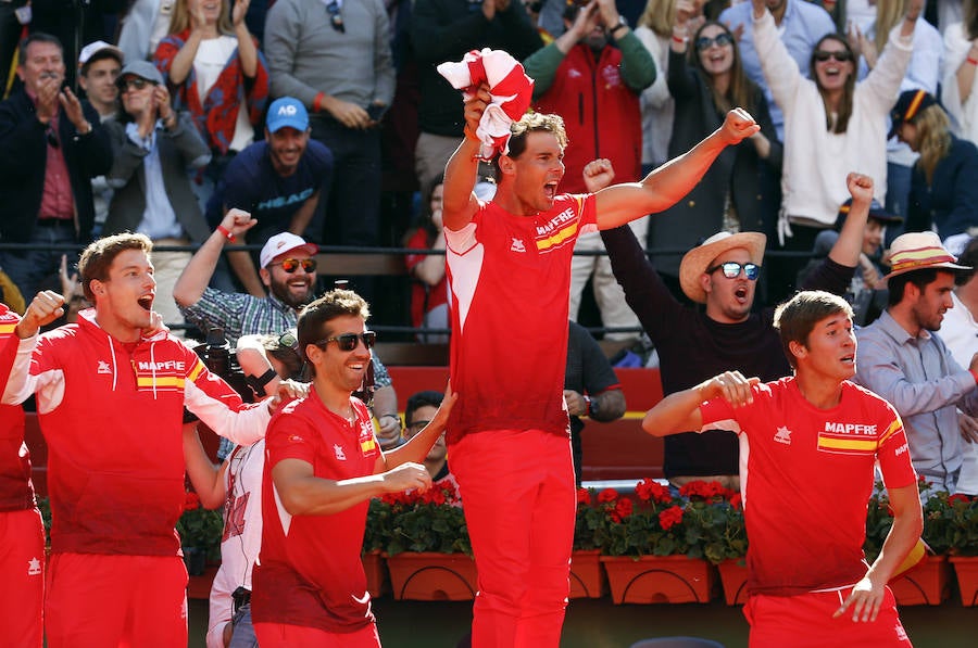 Fotos: Fotos de David Ferrer en la Copa Davis