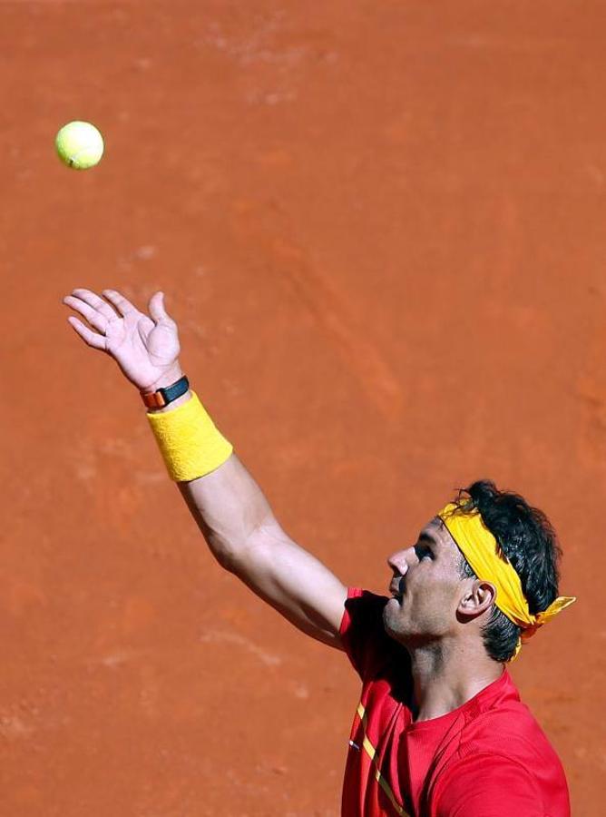 Fotos: Fotos del partido Rafa Nadal vs Zverev de Copa Davis