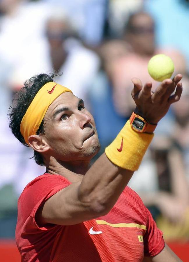 Fotos: Fotos del partido Rafa Nadal vs Zverev de Copa Davis