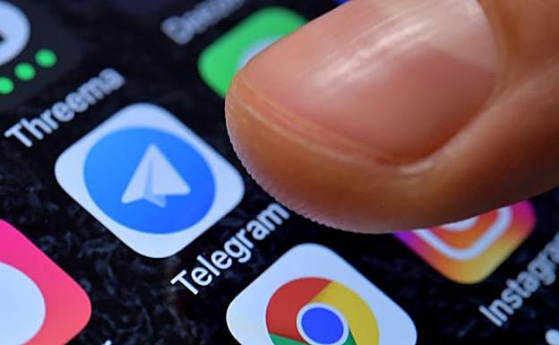 La 'app' Telegram.