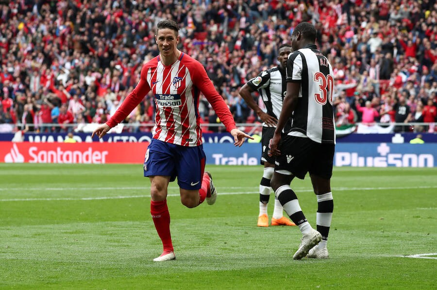 Estas son las mejores imágenes que deja el partido de la jornada 32 de Liga en el Wanda Metropolitano