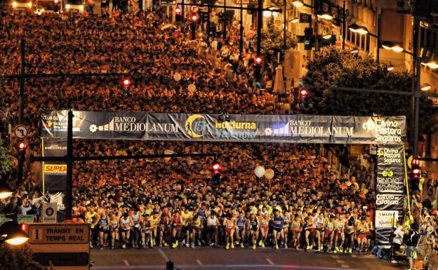 La 15K nocturna de Valencia entra en el calendario internacional