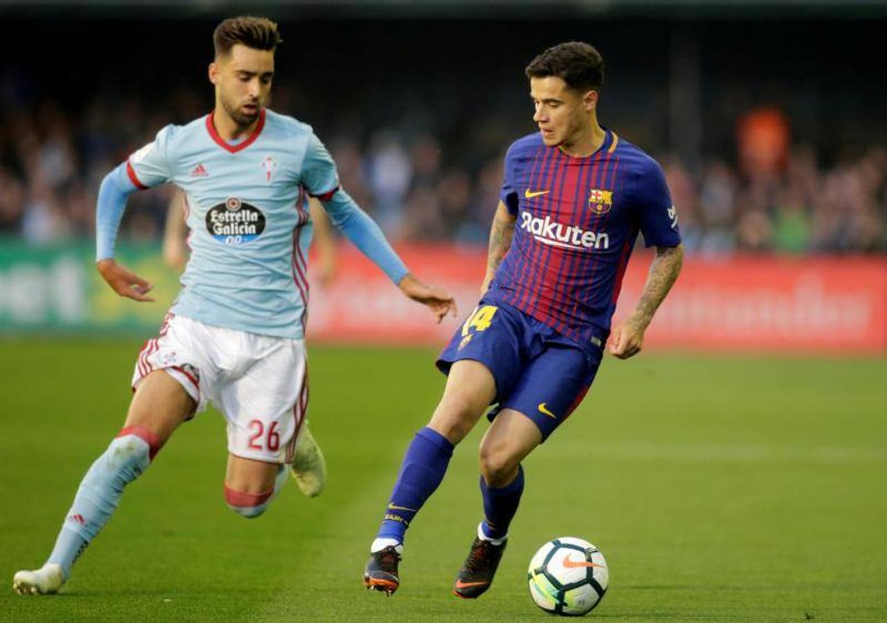 El Celta y el Barcelona se enfrentaron en Balaídos en la 33ª jornada de Liga.