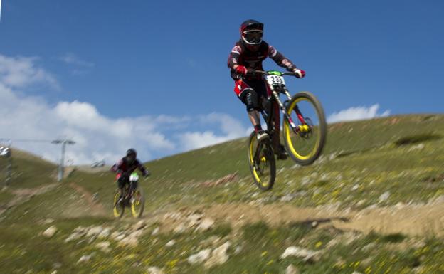 El Bike Park de la estación es uno de los más uitilizados en verano