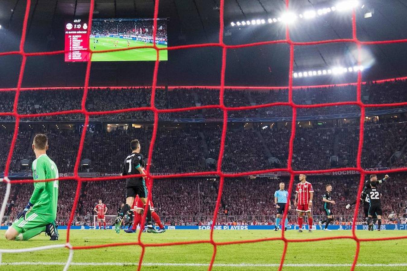 Bayern y Real Madrid ofrecieron un gran espectáculo en el encuentro de ida de las semifinales de la Champions League 17-18