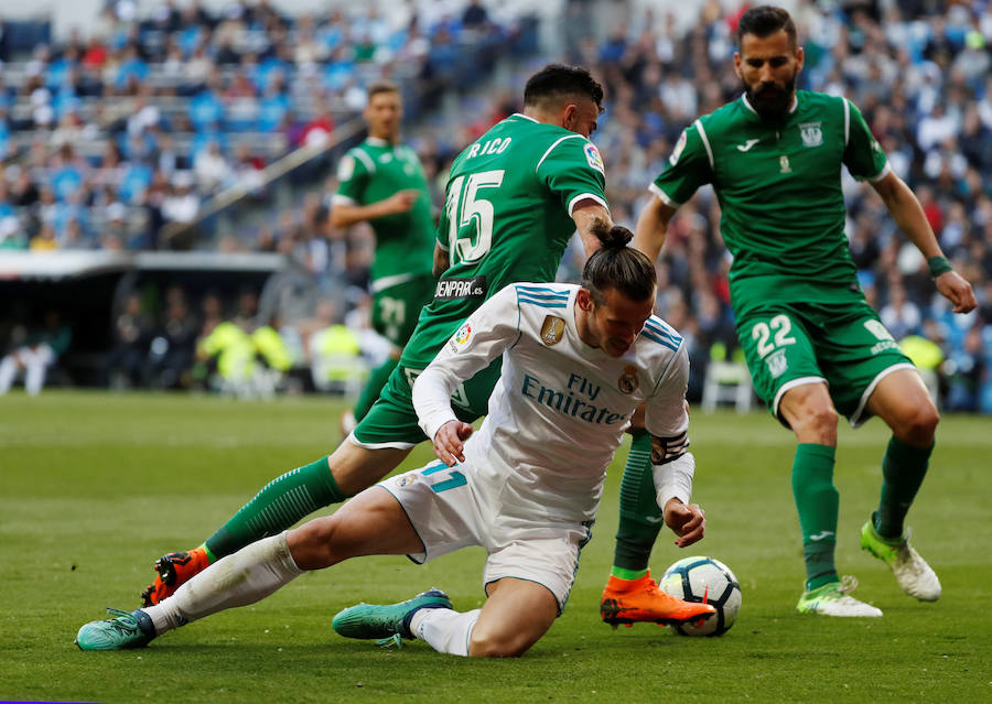 El conjunto blanco, con un once plagado de suplentes y poco habituales, quiere ganar al Leganés para acercarse a la segunda plaza que ocupa el Atlético de Madrid.