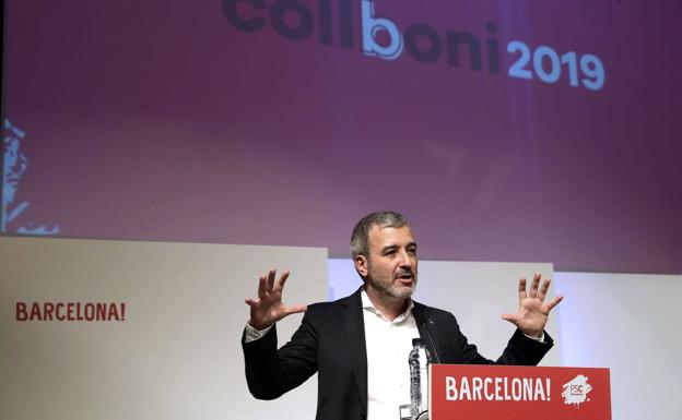 Jaume Collboni, candidato del PSC a la alcaldía de Barcelona.