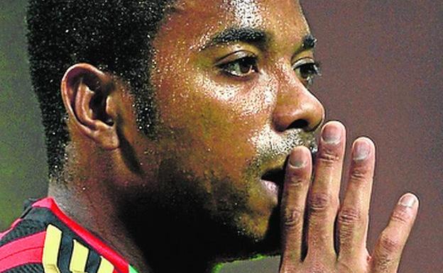 El futbolista Robinho.