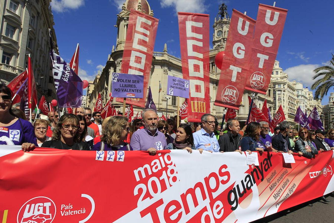 Fotos: Fotos de la manifestación del 1 de mayo de 2018 en Valencia