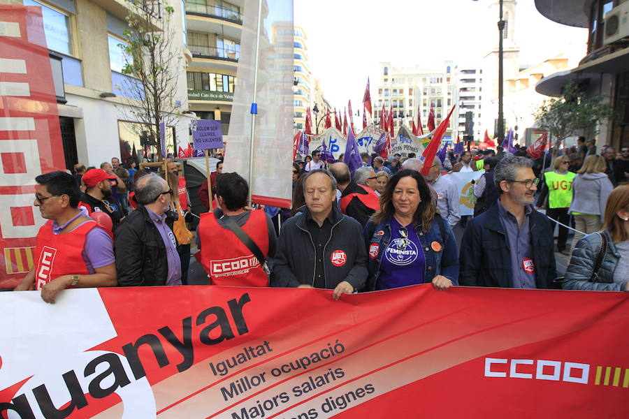 Fotos: Fotos de la manifestación del 1 de mayo de 2018 en Valencia