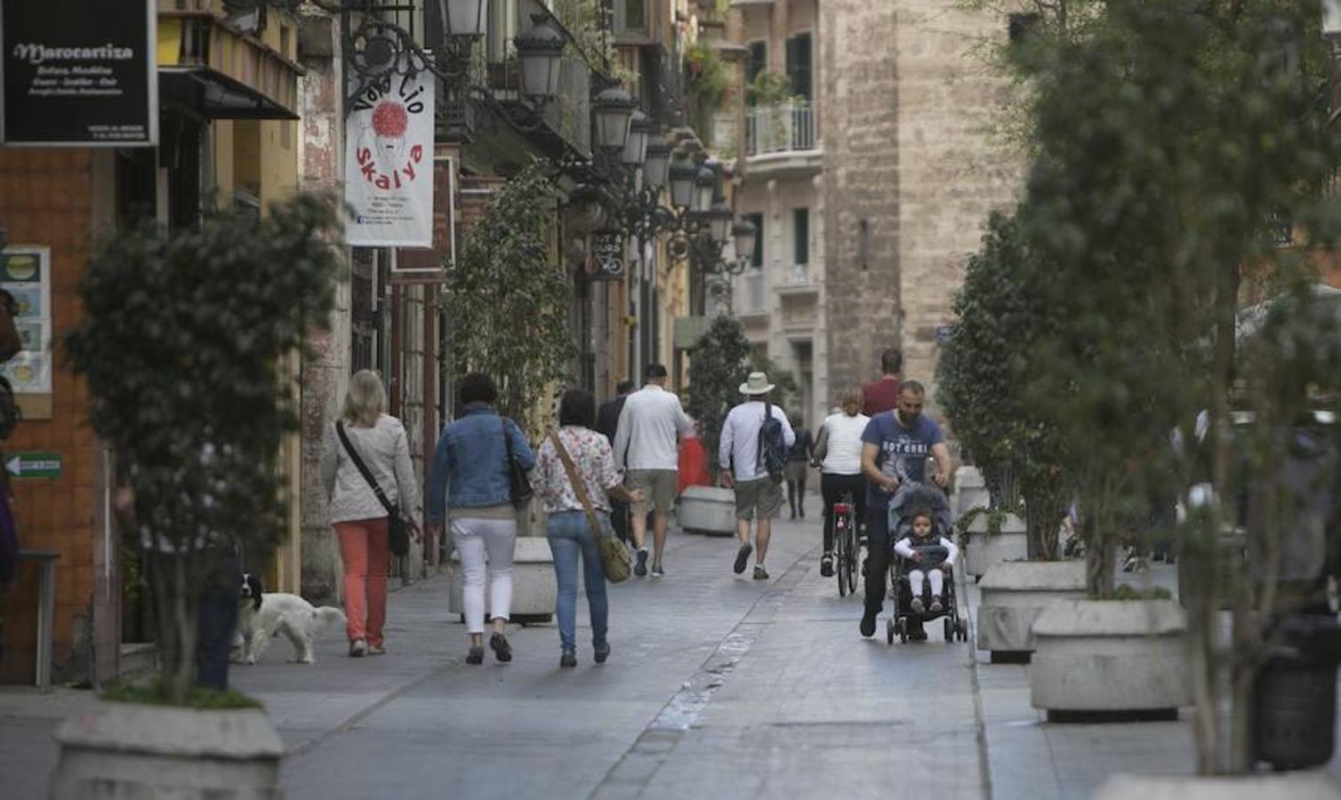 Fotos: El debate de la peatonalización en Valencia