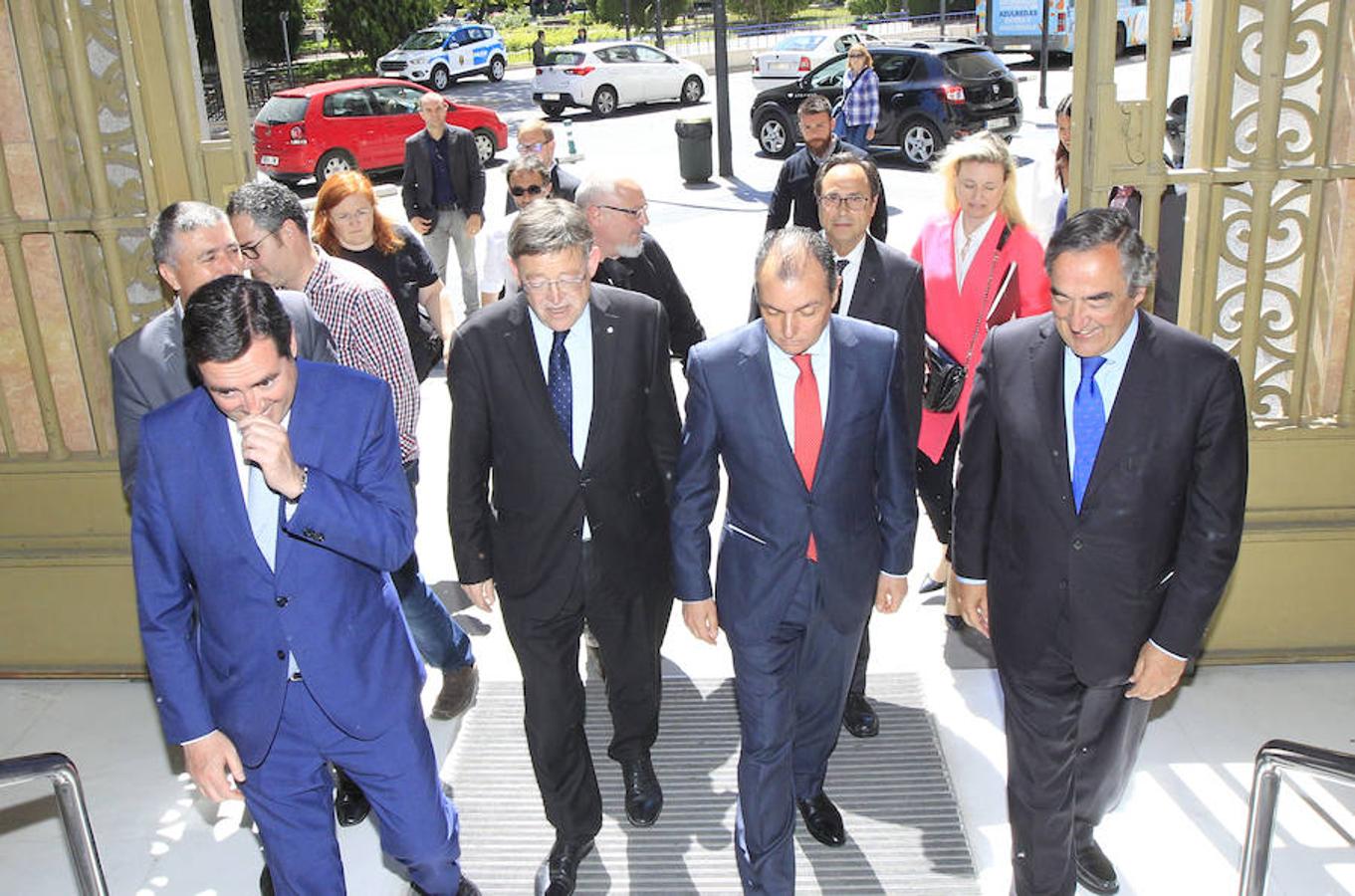 Fotos: La asamblea de la CEV, en el Salón de actos Fundación Bancaixa