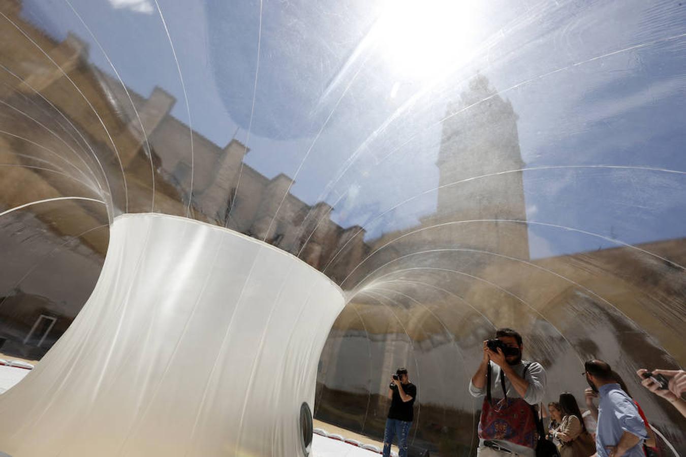 Fotos: Las esculturas gigantes de Marco Canevacci en el centro del Carmen