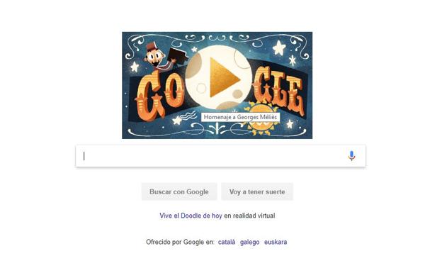 doodle homenaje a george melies