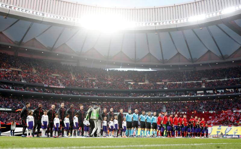 Los rojiblancos buscan en el Wanda Metropolitano certificar su pase a la final de Lyon