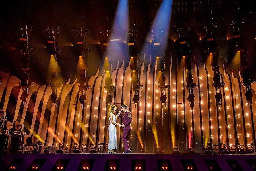 Fotos: Las primeras imágenes de Alfred y Amaia en Eurovisión